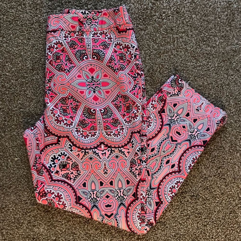 High Waisted Ankle Pants